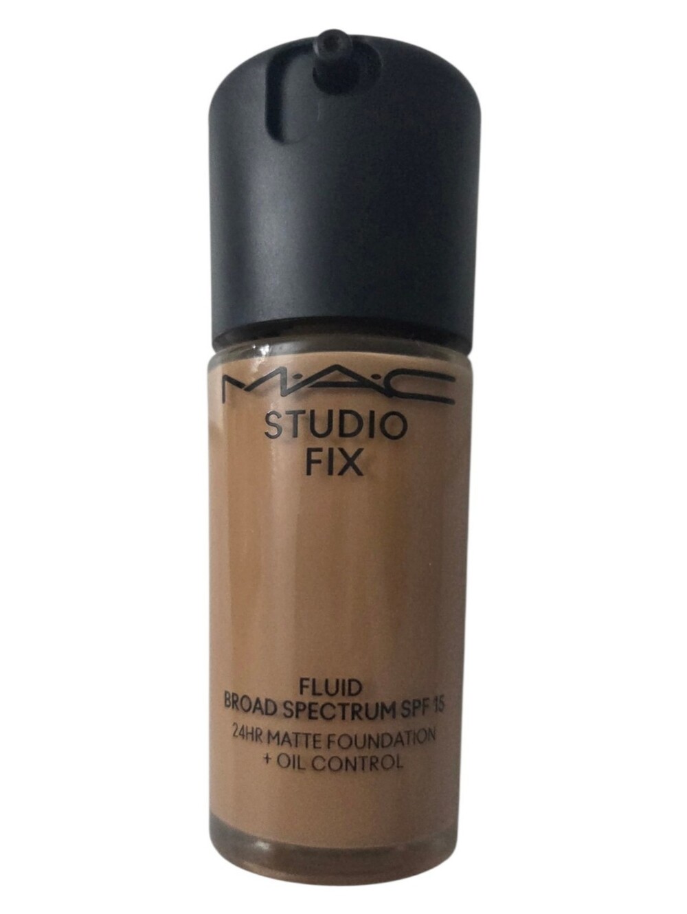Mac Cosmetics Studio Fix Fluid SPF 15 24HR Matte Foundation + Oil Control NC45.5 - Picture 2 of 5